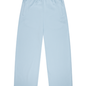 Babyblauer Jogger mit offenem Bein