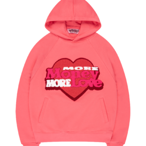 Blaze Heart Kapuzenpullover Rot