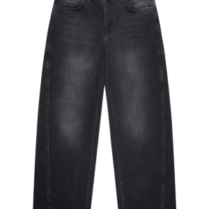 Markantes Baggy Denim Schwarz