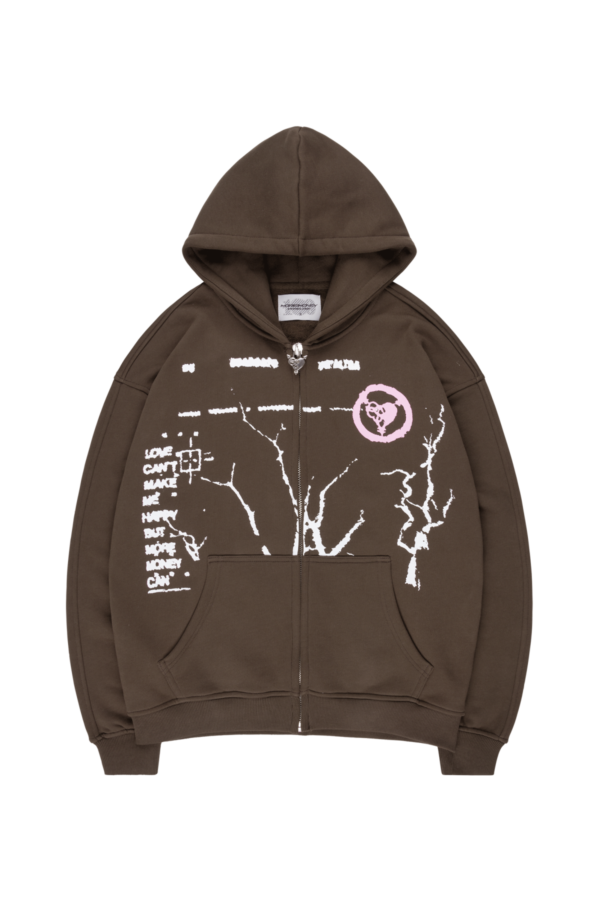 Mehr Geld, mehr Liebe Rooted Zip Toffee