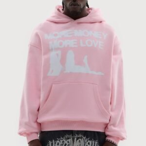 More Money More Love Wet Dream Pink Hoodie