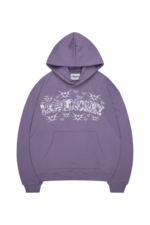 More Money Kapuzenpullover Reversi-Grafik Mulled Grape Purple