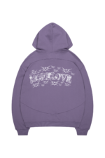 More Money Kapuzenpullover Reversi-Grafik Mulled Grape Purple